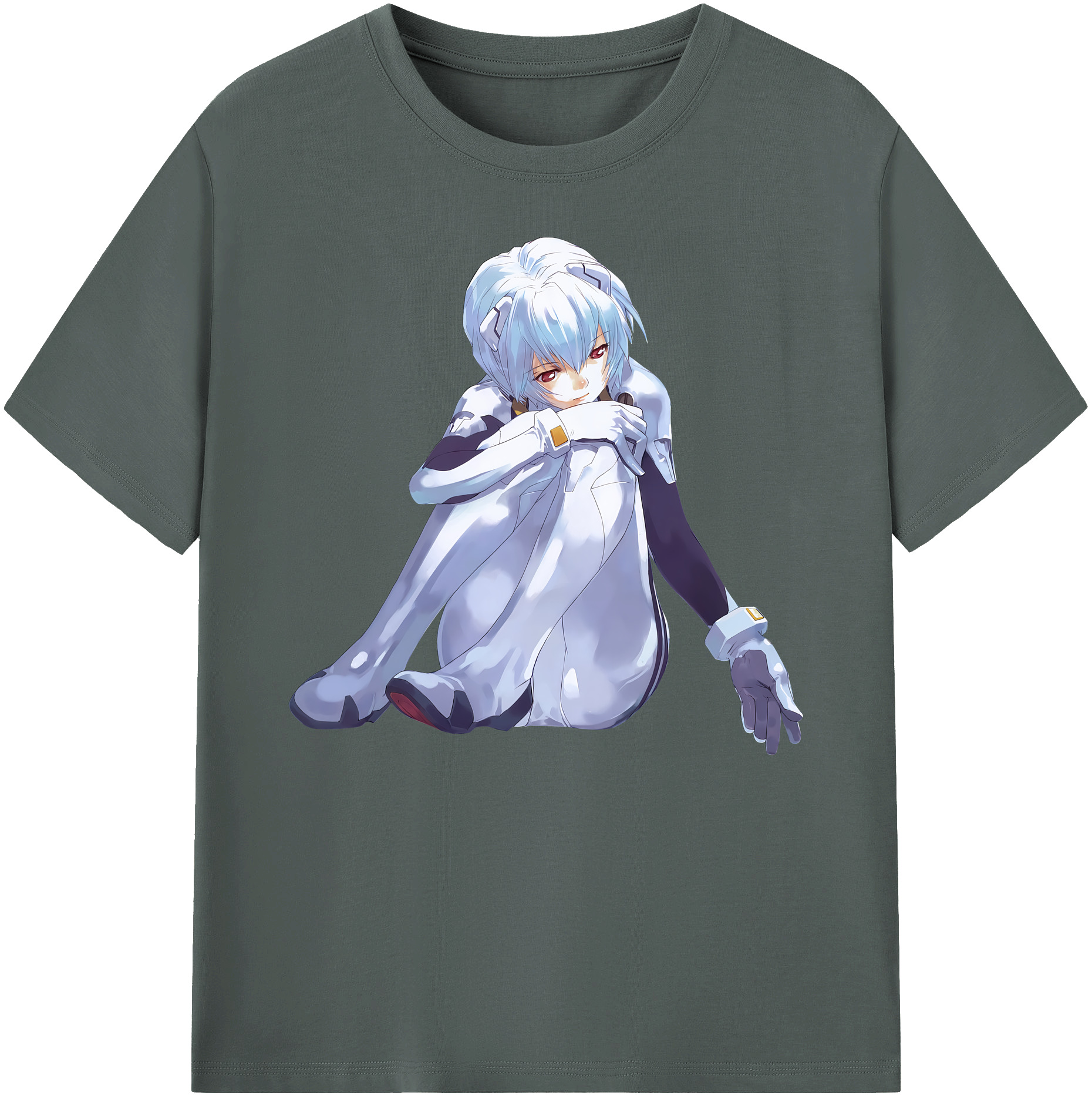 （画像用） EVA 新世紀エヴァンゲリオン 綿100％ メンズ半袖Tシャツ｜肌触りやわらか＆通気性